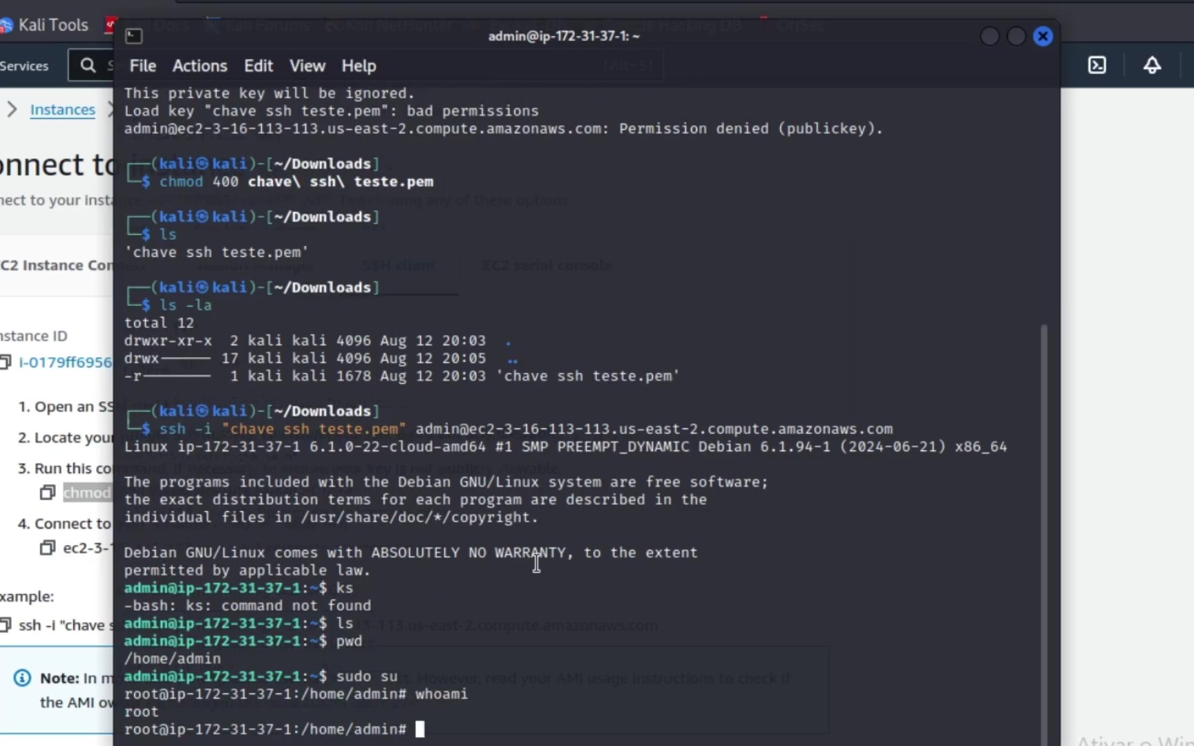 Acessando a VPS via SSH